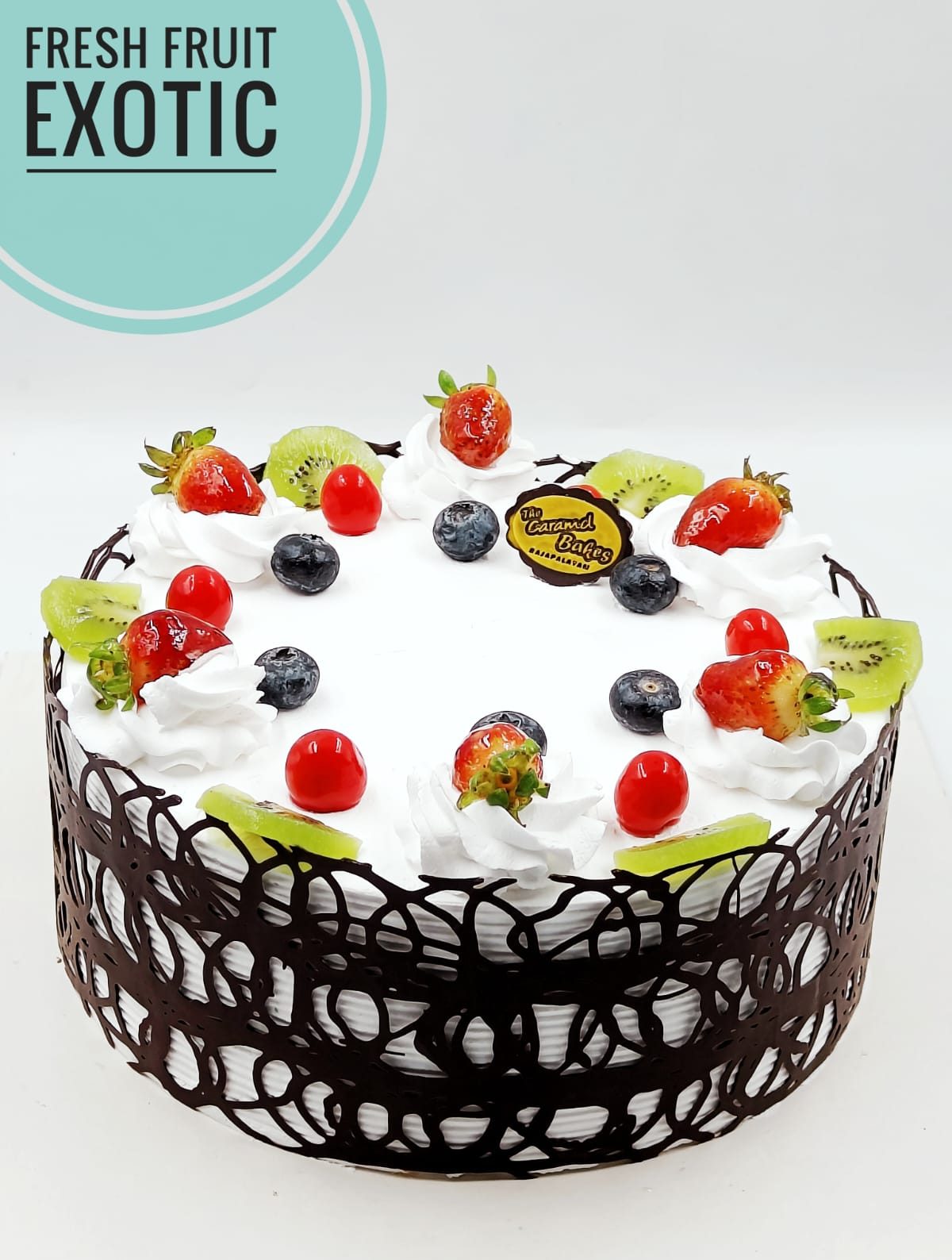 Fresh Fruit Exotic Cake 4