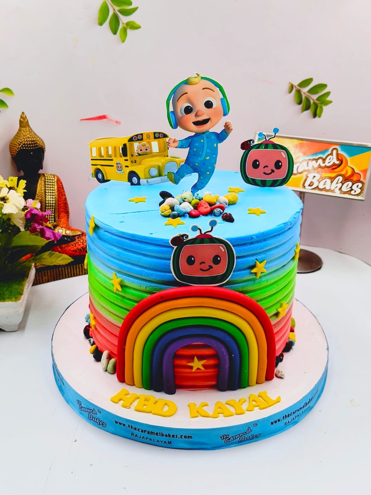 Cocomelon Theme cake5