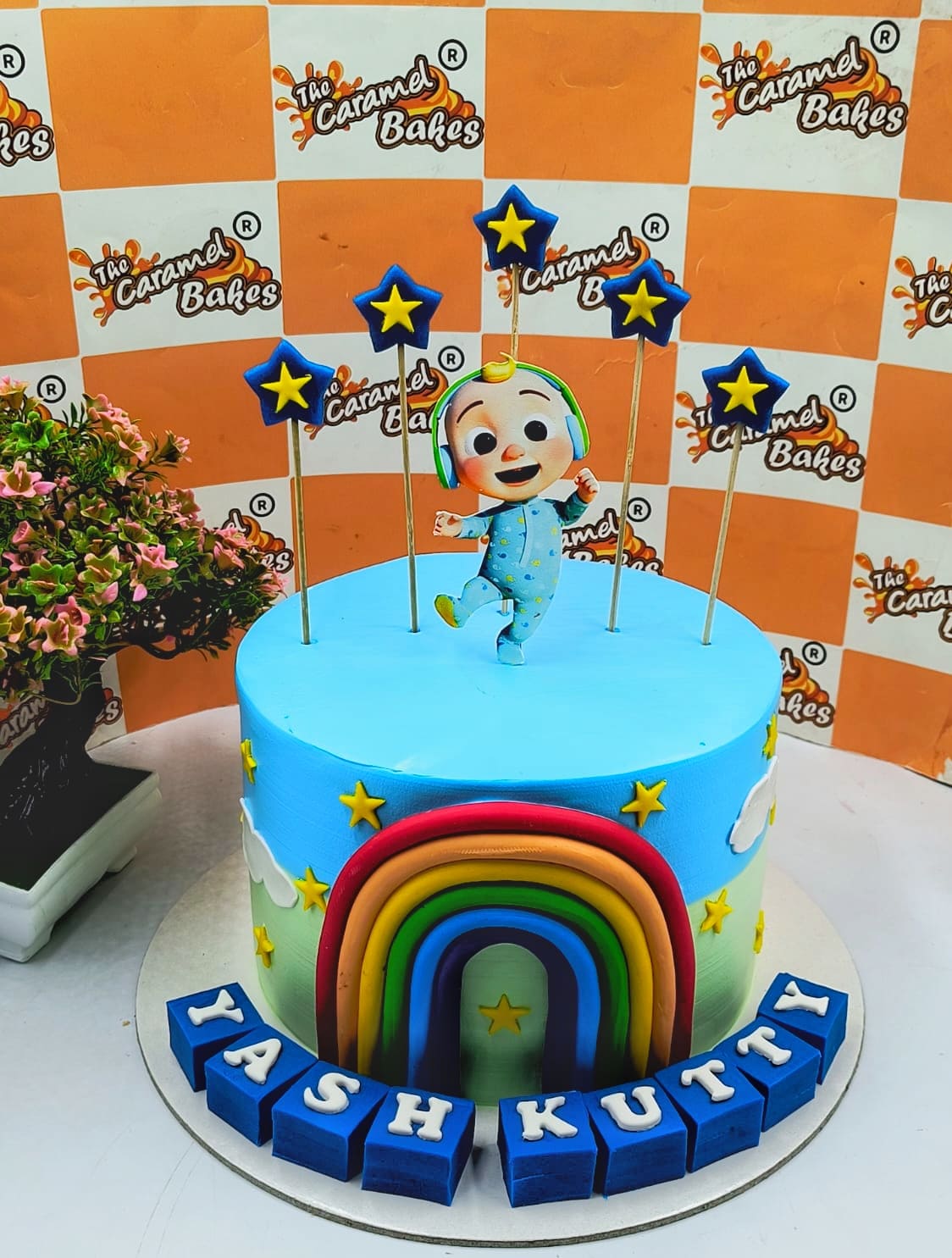 Cocomelon Theme cake2