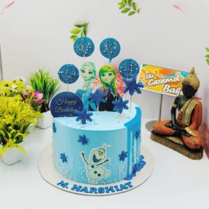 Frozen Elsa theme cake2