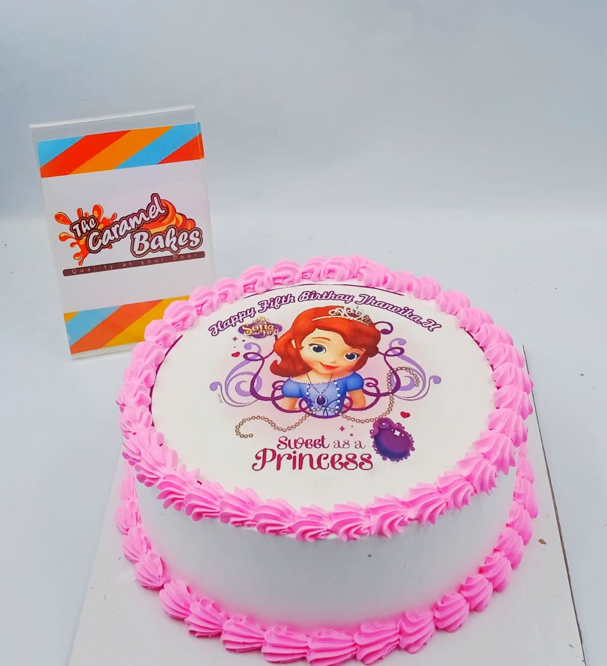 Vanilla Delight photo cake4