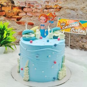 Little mermaid cake4