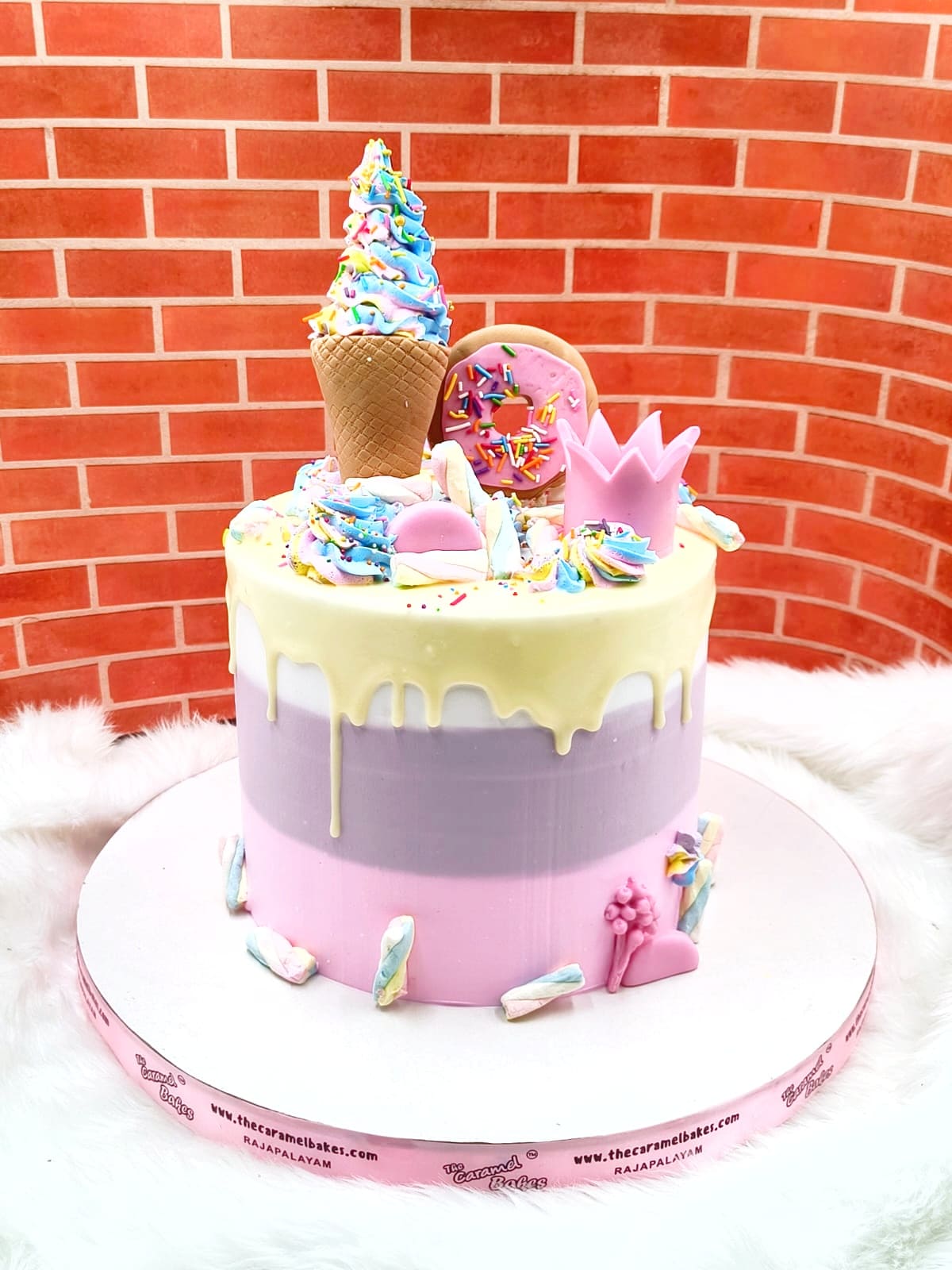 Candy Ice Cream Cake3