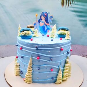 Little mermaid cake3