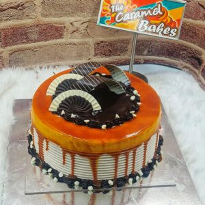 Choco Caramel cake3