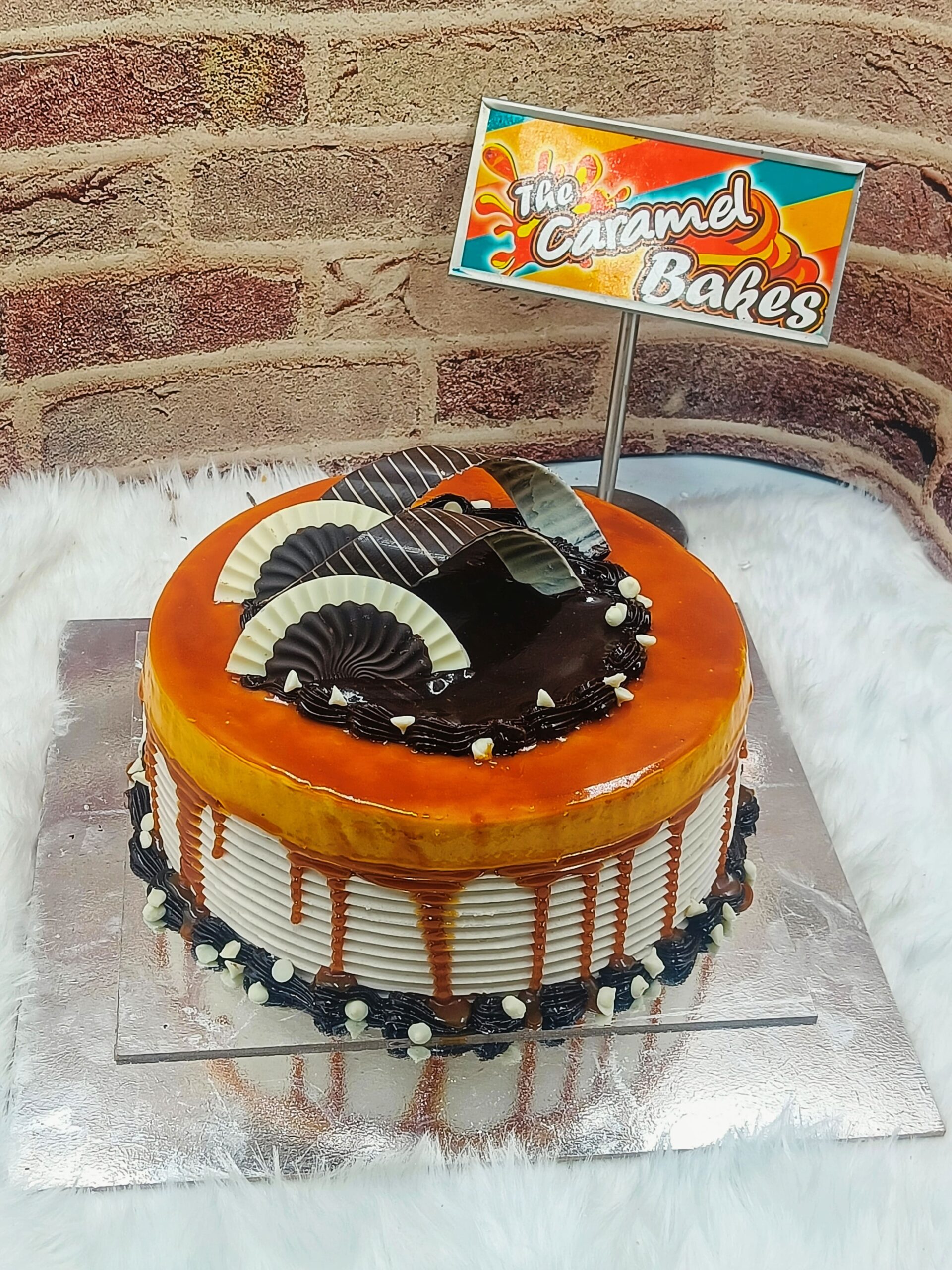 Choco Caramel cake3