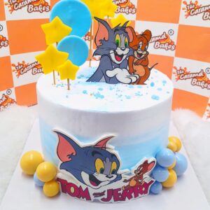 Tom and Jerry theme cake1