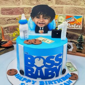 Customised Boss Baby Cake4