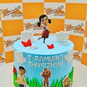 Chutti kanamma Theme cake1