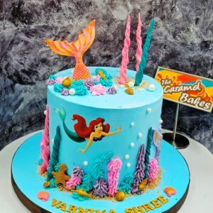 Little mermaid cake2