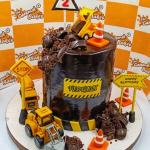 JCB Theme cake4
