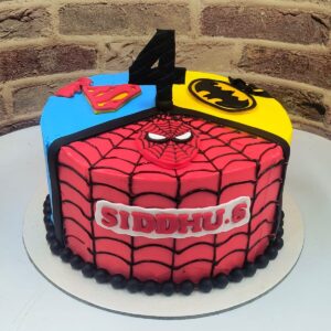 Spiderman cake5