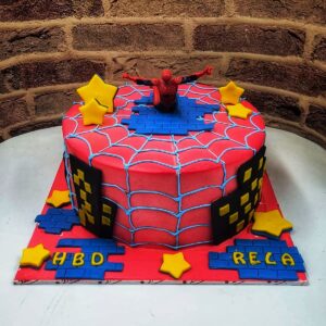 Spiderman cake4