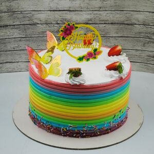 Rainbow cake7