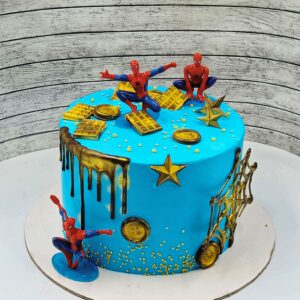 Spiderman cake6