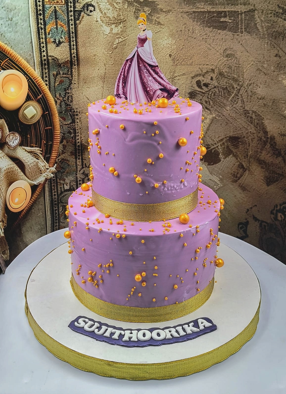 Princess theme cake3