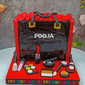 Makeup theme cake3