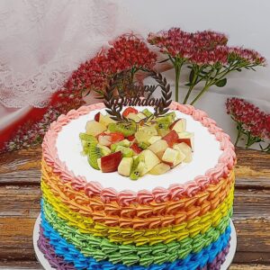 Rainbow cake11