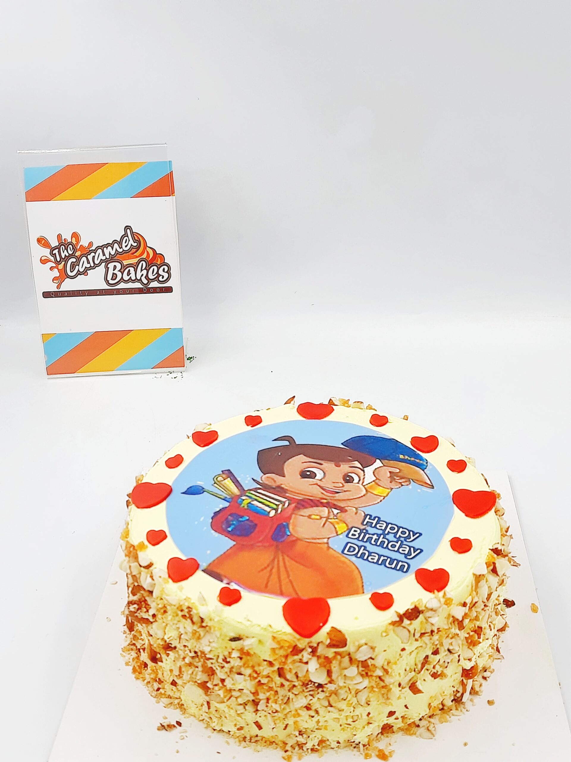 Butterscotch photo cake2