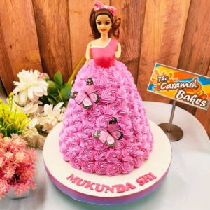 Barbie Cake8