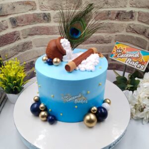 Little Krishna theme cake2