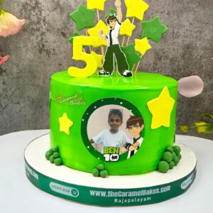 Ben10 theme cake