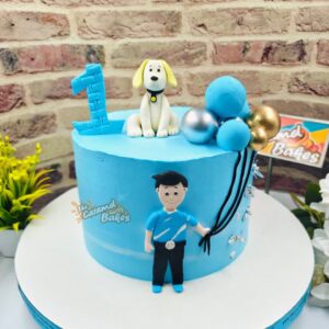 Boy baby birthday cake3