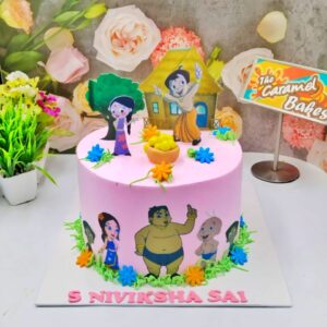 Chotta Bheem theme cake1