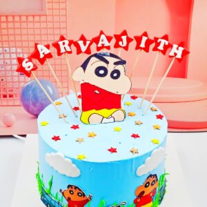 Shinchan cake2
