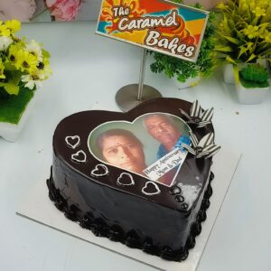 Hearty Chocotruffle Photo cake2