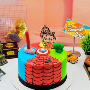 Spiderman cake10