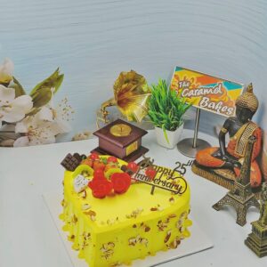 Hearty Butterscotch  cake2