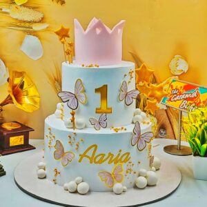 2Tier Crown Cake3