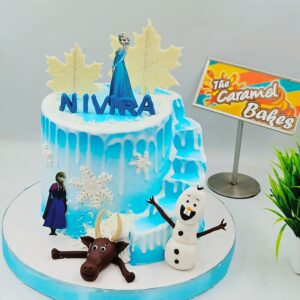Frozen Elsa theme cake3