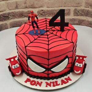 Spiderman cake1