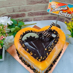 Hearty Choco Caramel cake1