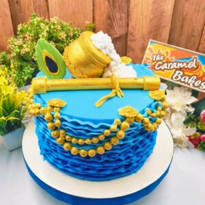 Little Krishna theme cake1