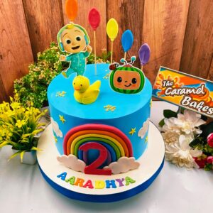 Cocomelon Theme cake10