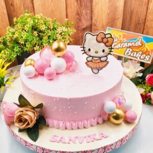 kitty theme cake3