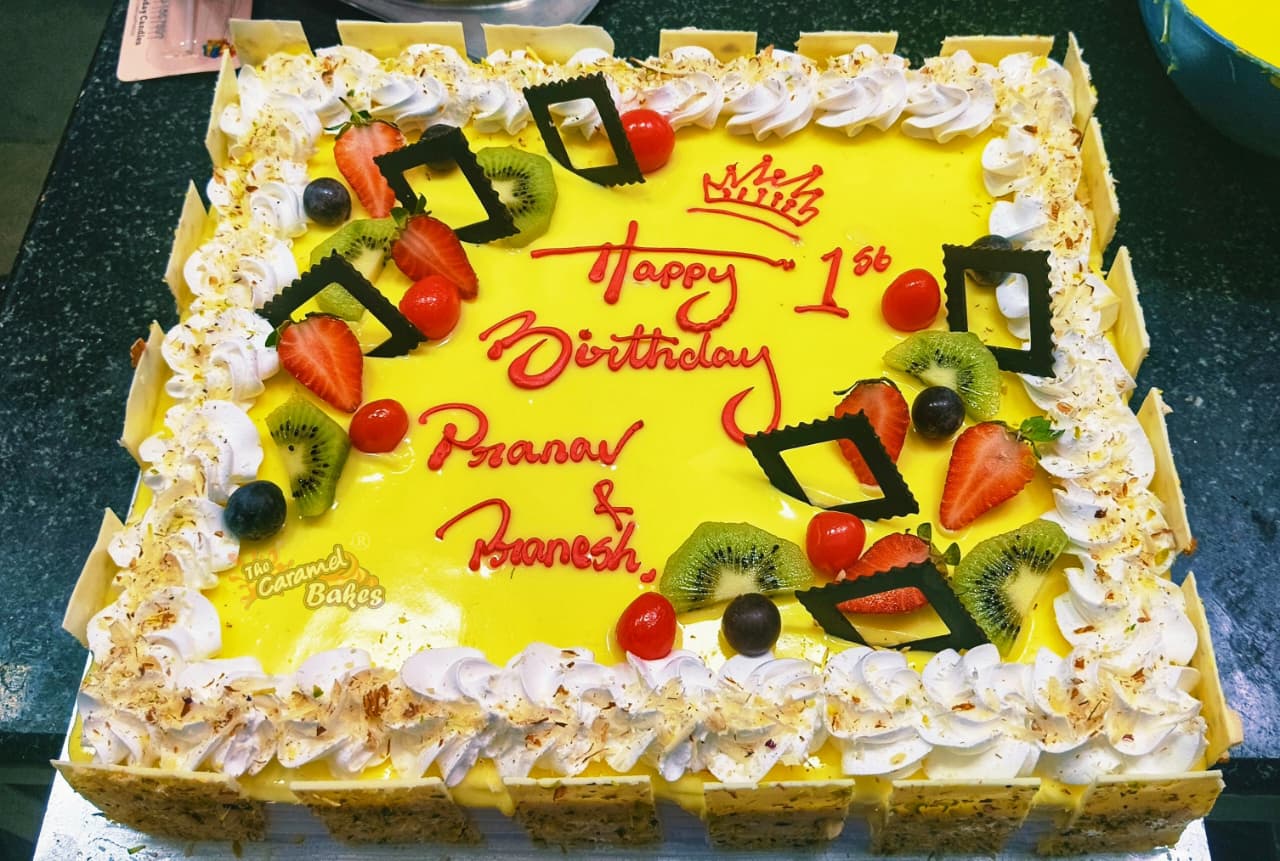 Rasamalai square cake1