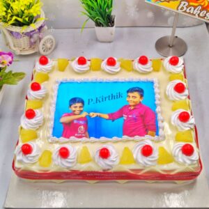 Pineapple Forest photo cake8