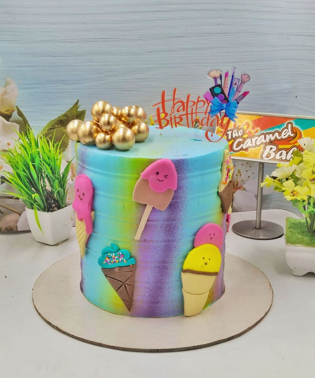 Candy Ice Cream Cake5
