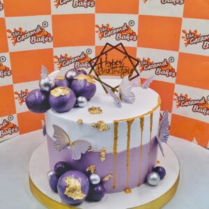 Butterfly theme cake4