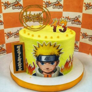 Naruto Theme Cake2