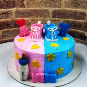 Baby shower cake6