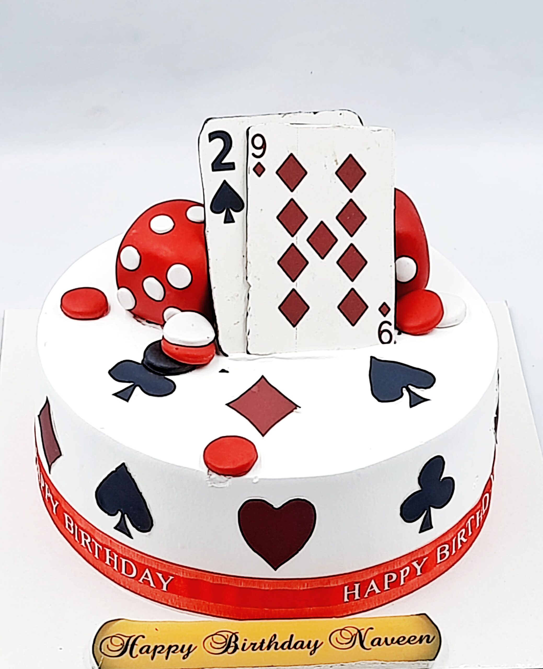 Cards Theme Cake1
