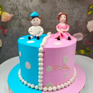 Baby shower cake11