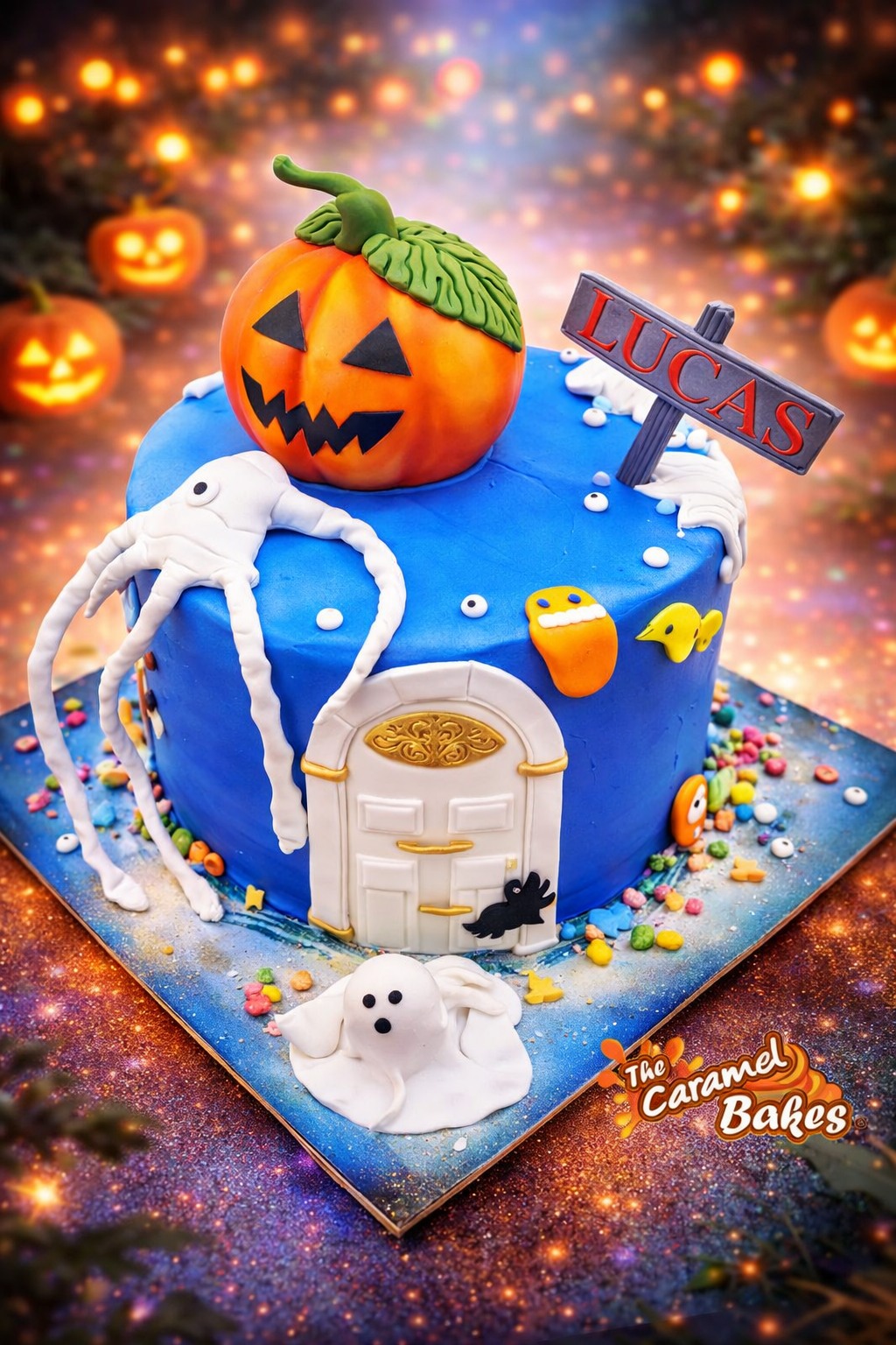 Halloween Theme Cake1