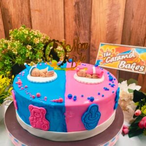 Baby shower cake12
