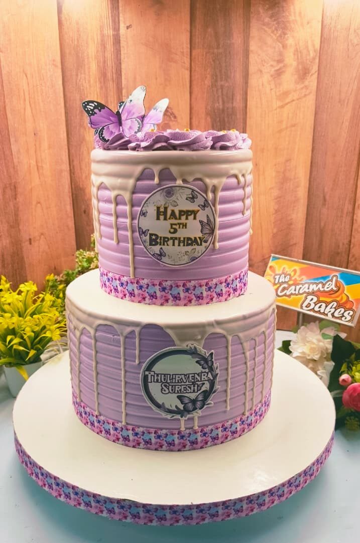2Tier Blueberry Cake